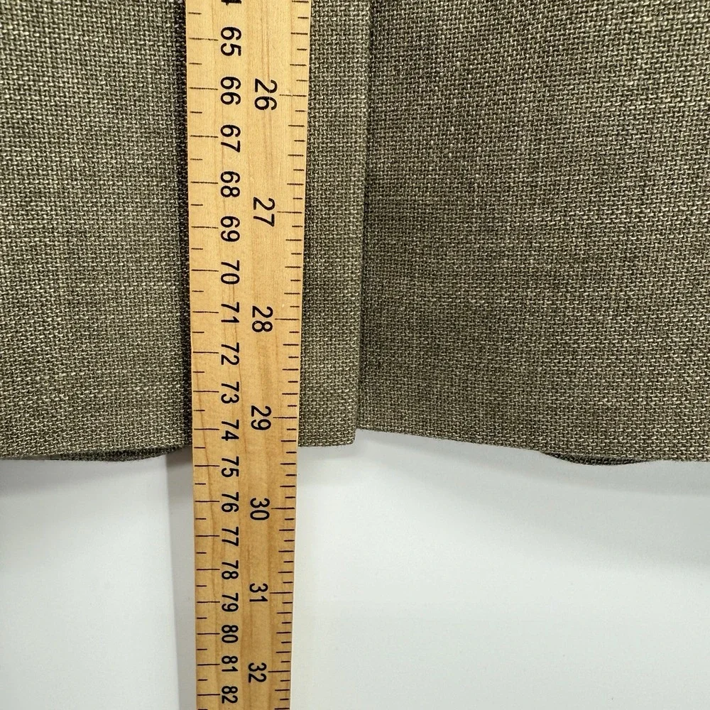 Chaps Men's Classic Fit Sport Coat Blazer 38R Tan Linen Blend‎ Two Button NWT